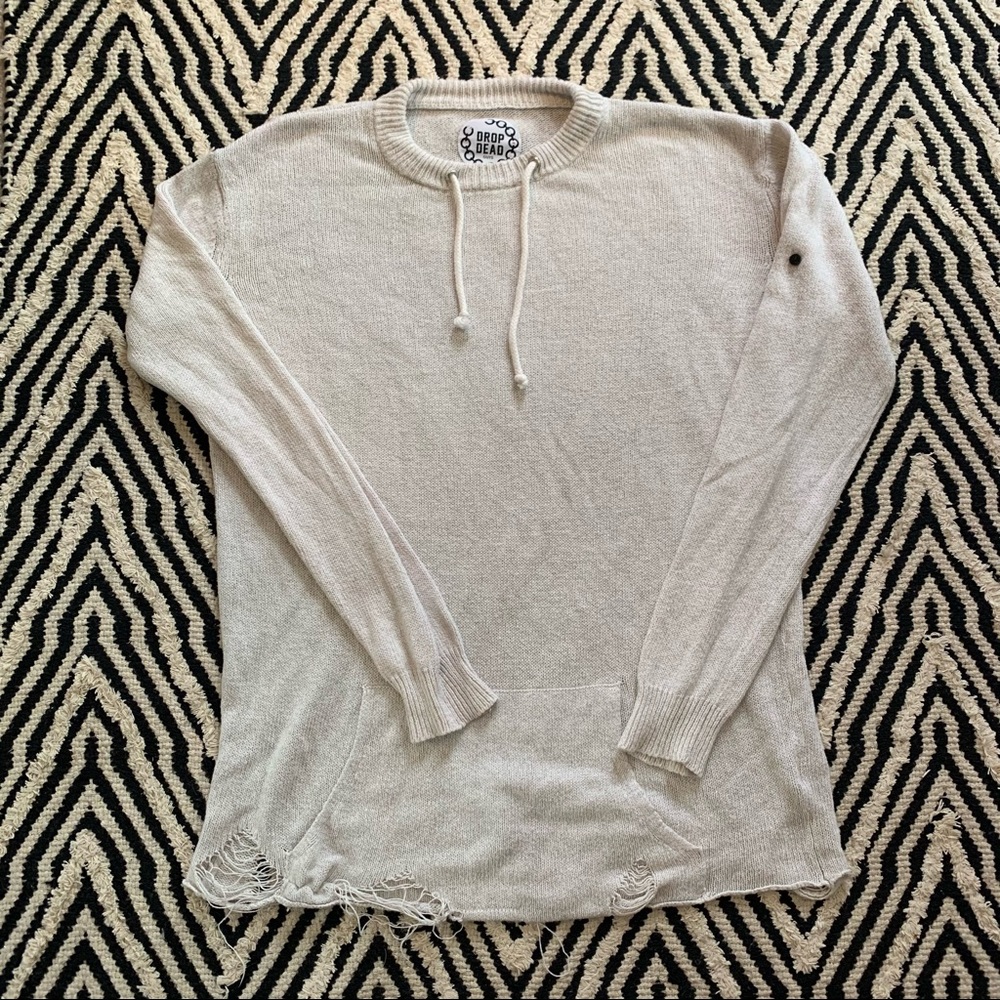 Drop Dead Distress Sweater